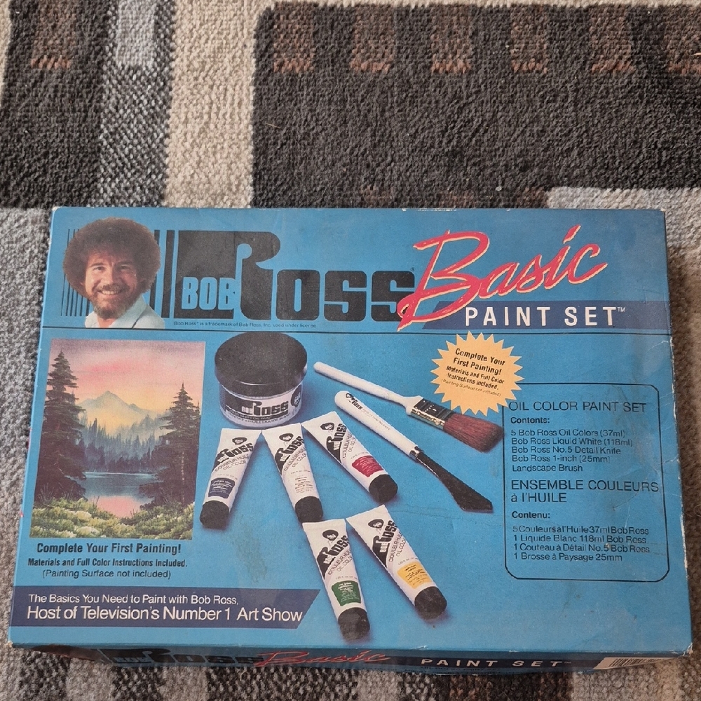 Bob Ross Basic Paint Set Pre-Owned